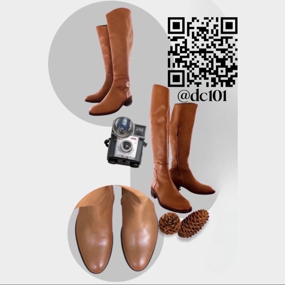 Leonardo Principi Leather knee high boots size 38